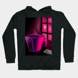 neon evening Hoodie